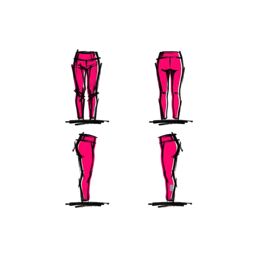 Shape Leggings - pink