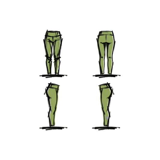 Shape Leggings - green